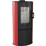 Kachlová kamna KRATKI KOZA AB S DR červená